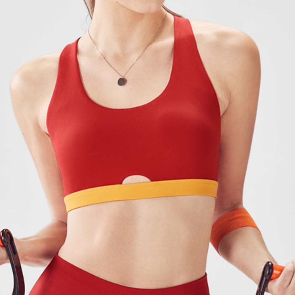 Fabletics Crisscross Medium-Support Sports Bra